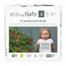 Naty Eco nappies Nature Babycare, size 4