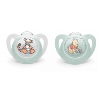 NUK Silicone Soother Winnie the Pooh 6-18 m 2 pcs with box NUK Silicone Soother Winnie the Pooh 6-18 m 2 pcs with box