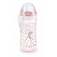 Nuk Kiddy Cup Чаша 12м+ с твърд накрайник 300мл, Bambi Nuk Kiddy Cup Чаша 12м+ с твърд накрайник 300мл, Bambi