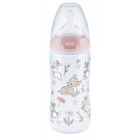 NUK First Choice РР Temperature control 300ml silicone teat, Bambi