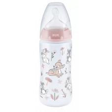 NUK First Choice РР Temperature control 300ml silicone teat, Bambi