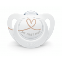 Nuk Силиконова залъгалка 0-6 м Star с кутийка