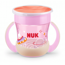 Nuk Светеща чаша Evolution mini Magic Cup 160 мл 6м+ Glow in the Dark Girl