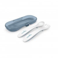 Nuvita Комплект вилица и лъжица в кутия
