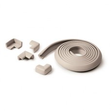 Prince Lionheart Предпазна лента за ръбове с 4 ъгълчета, Сива