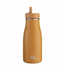 One Green Bottle Термо бутилка Evolution неръждаема стомана 350 мл с класическа спортна капачка Карамел
