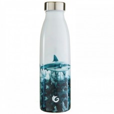 One Green Bottle Thermal Stainless Steel Bottle 500 ml Shark