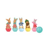 Orange Tree Toys Детски дървен мини боулинг Peter Rabbit