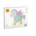 Orange Tree Toys Пъзел с числа Еднорог