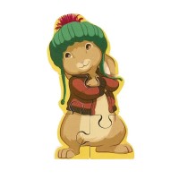 Orange Tree Toys Дървен пъзел Benjamin Bunny