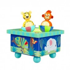 Orange Tree Toys Jungle Animals Music Box