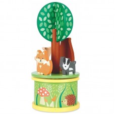 Orange Tree Toys Woodland musical carousel