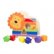 Orange Tree Toys Дървен Сортер Лъв Orange Tree Toys Дървен Сортер Лъв