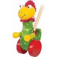 Orange Tree Toys Push Along Dinosaur Orange Tree Toys Push Along Dinosaur