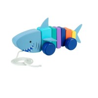 Orange Tree Toys Pull Along Shark