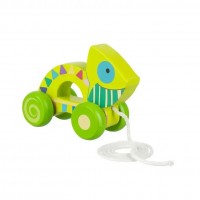 Orange Tree Toys Играчка за дърпане Хамелеон Orange Tree Toys Играчка за дърпане Хамелеон