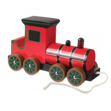 Orange Tree Toys Pull Along Steam Train