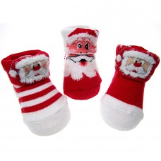 Soft Touch Baby Christmas Socks