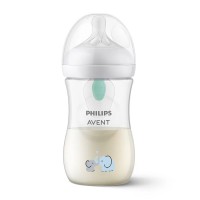 Philips Avent Natural Response Baby Bottle 260 ml with AirFree valve Elephants