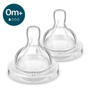 Philips Avent Anti-colic Baby Bottle Nipple 0m+, Flow 1