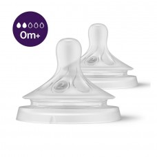 Philips Avent Natural Response Nipple 0m, Flow 2