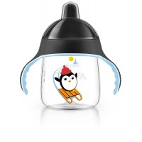 Philips Avent Неразливаща се чаша с дръжки и твърд накрайник 260 мл Philips Avent Неразливаща се чаша с дръжки и твърд накрайник 260 мл