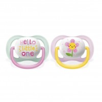 Philips Avent Ultra Air Happy pacifier 0-6m Hello