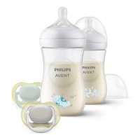 Philips Avent Подаръчен комплект шишета за хранене Natural Response Октоподи
