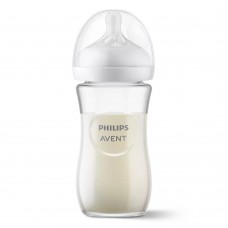 Philips Avent Natural Response Glass Feeding Bottle 240 ml