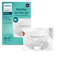 Philips Avent Tорбички за стерилизация в микровълнова печка 5 броя Philips Avent Tорбички за стерилизация в микровълнова печка 5 броя