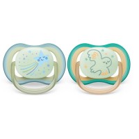 Philips Avent Ultra Air Night pacifier 0-6m Star