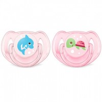 Philips Avent Orthodontic pacifiers 6-18 Months, Turtle