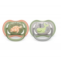 Philips Avent Ultra Air pacifiers 6-18m Whale-Turtle
