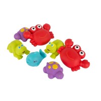 Playgro Играчки за баня Морски животни 7 броя за момче