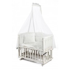 Tahterevalli Duo Wooden Cradle White Tahterevalli Duo Wooden Cradle White