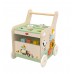 Tiny Love Farmers Funday Push & Play Wooden Walk Behind, 12 m+
