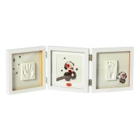 Tiny Love Рамка за два отпечатъка и снимка Tiny Creations Бяла, 0м+ Tiny Love Рамка за два отпечатъка и снимка Tiny Creations Бяла, 0м+