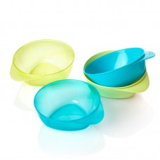 Tommee Tippee Easy Scoop Feeding Bowls, 4pcs. Green