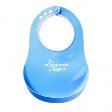 Tommee Tippee Мек лигавник с джоб Comfi Neck Bib Син Tommee Tippee Мек лигавник с джоб Comfi Neck Bib Син
