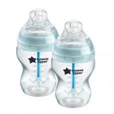 Tommee Tippee Advanced Anti-Colic baby Bottles 260ml, 2 pcs