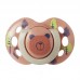 Tommee Tippee Baby pacifier Fun Friends 6-18m 2 pcs. Orange Bear