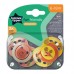 Tommee Tippee Baby pacifier Fun Friends 6-18m 2 pcs. Orange Bear