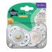 Tommee Tippee Baby soothers Night Time 18-36m 2 pcs. Rainbow