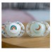 Tommee Tippee Baby soothers Night Time 18-36m 2 pcs. Rainbow