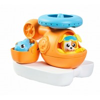 Tomy Toomies Играчка за баня Пръскащият спасителен хеликоптер