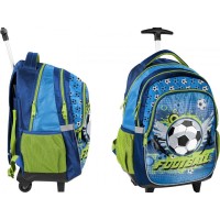 PASO Rolling Backpack Football