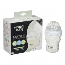 Vital Baby Шише за хранене Anti-Colic 240 мл, 2 броя