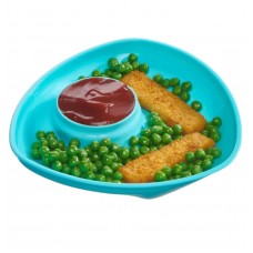 Vital Baby Чиния с вакуумно захващане Зелена