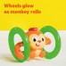 Bright Starts Roll & Glow Monkey Toy