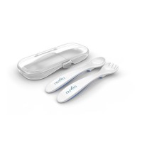 Nuvita Spoon and fork in case